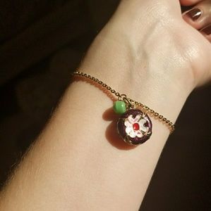 Flower Charm Bracelet